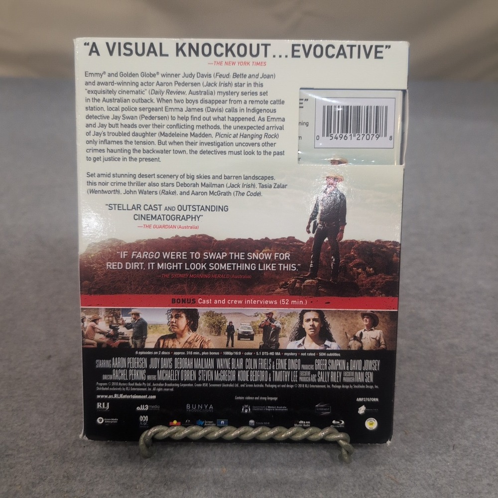 Mystery Road Series 1 Blu-ray Acorn TV Original Judy Davis Aaron Pedersen VG+ - Picture 2 of 2